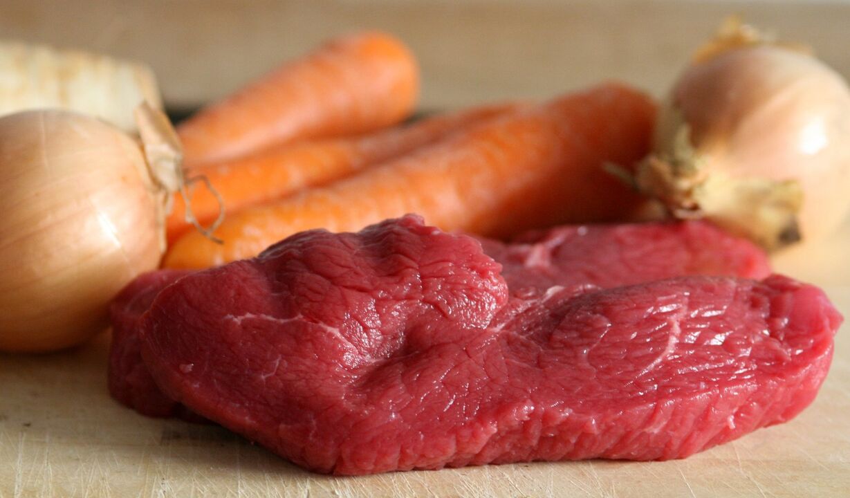 Meat products from potential