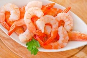 Seafood to encourage male potency