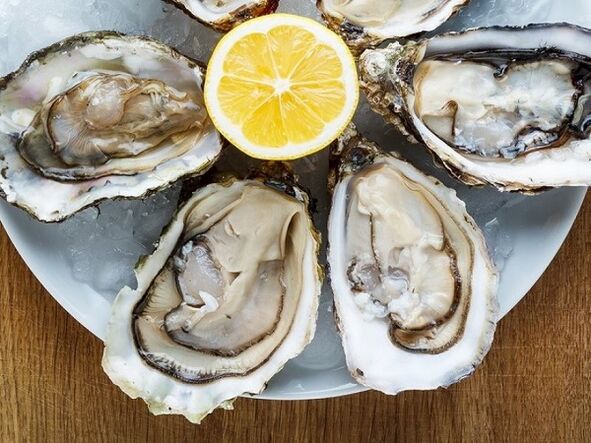 Oysters for potency